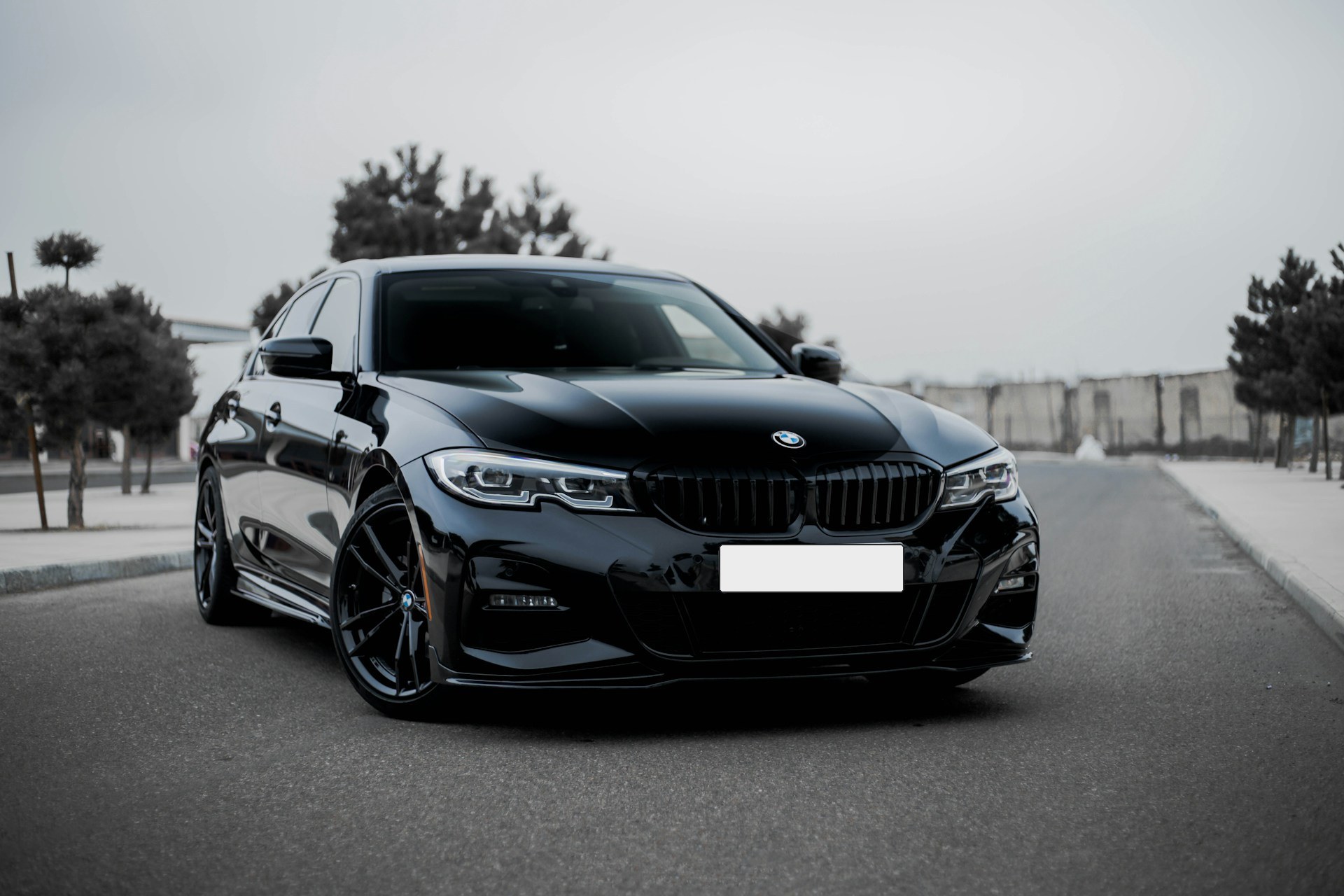 BMW 3 Series G20 G28 fitted with carbon fibre parts