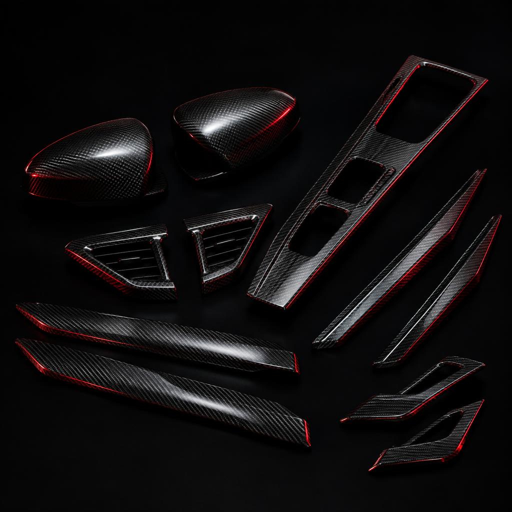 Carbon-Fibre Interior Trim Set (BMW Fitment)
